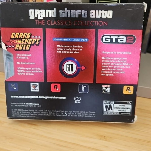 Grand Theft Auto The Classics Collection για PC σε άριστη κατάσταση, σφραγισμένο