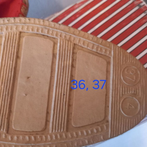Adam's Shoes espadrilles pink sizes 36 and 37