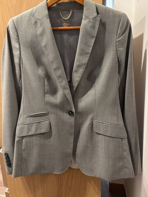 Massimo high-quality jacket new, gray, size L