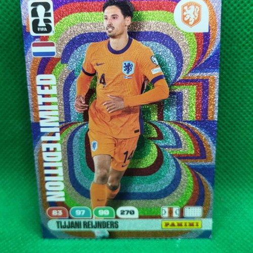 Tijjani Reijnders Limited Edition Panini FIFA World Cup 2026 κάρτα καινούργιο