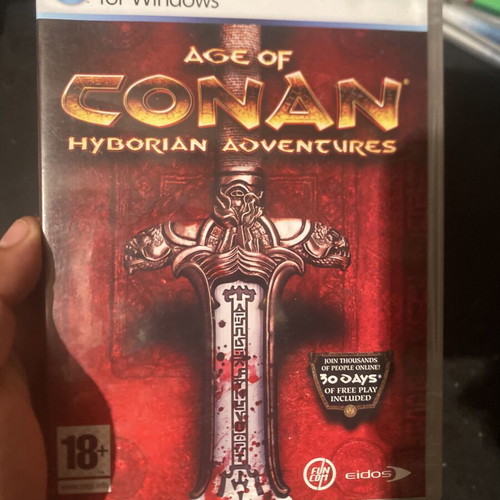 Age of Conan Hyborian Adventure PC game, good condition