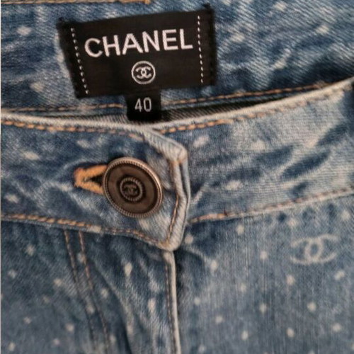 Chanel Vintage Jeans new, blue, size M 38 10