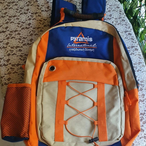 Pyramis International backpack, large with multiple pockets