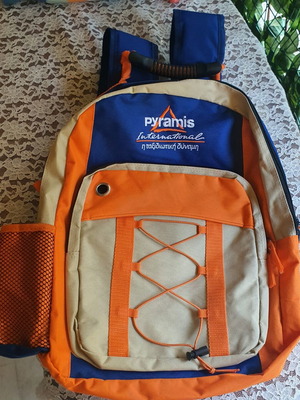 Pyramis International backpack, large with multiple pockets