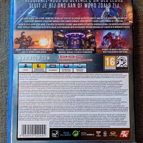 XCOM 2 PlayStation 4 game used