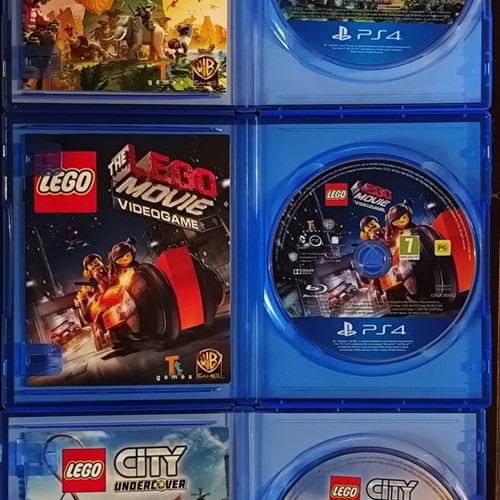 LEGO 3-Game Bundle for PlayStation 4 used, City Movie Worlds