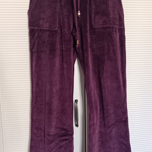 SugarFree women's velour tracksuit set like new, purple, jacket M, pants L