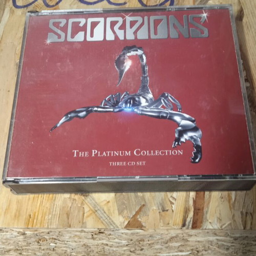 Scorpions The Platinum Collection 3CD used rock hits