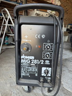 Pionier MIG 281/2 Turbo ηλεκτροσυγκόλληση σαν καινούργιο, μονοφασική 270A 230V