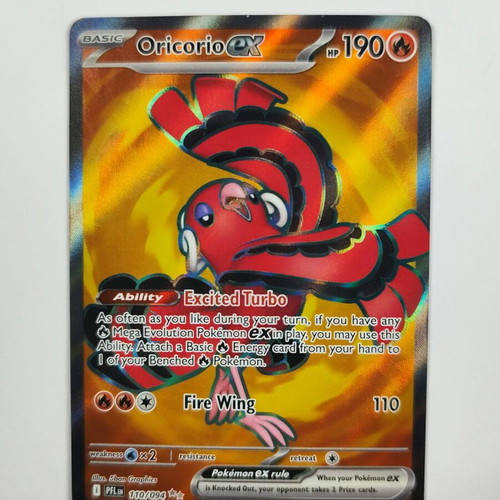 Pokémon TCG Card Oricorio ex Ultra Rare near mint