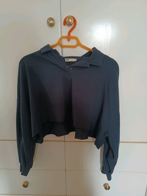 Stradivarius blouse blue shirt style like new