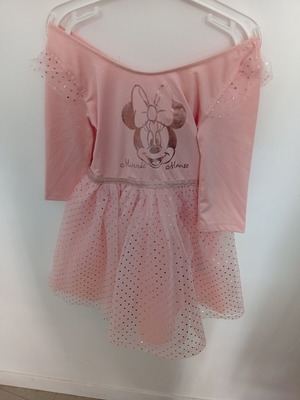 Minnie Mouse Ballet Dress for Girls New, Pink, Size 110 cm