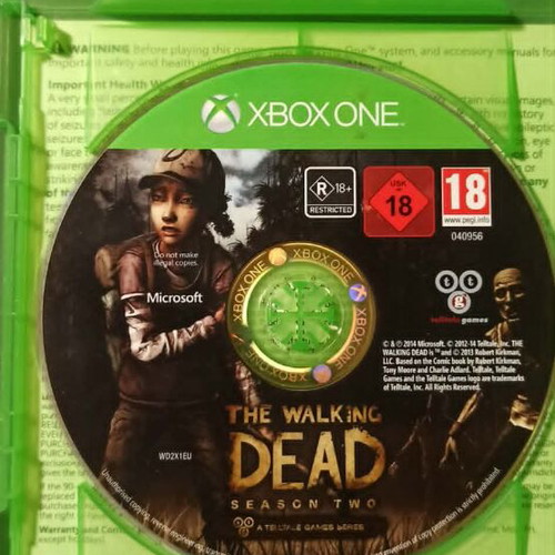 The Walking Dead Xbox One game used