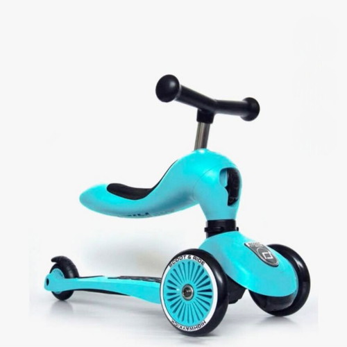 Scoot & Ride Highwaykick 1 kids scooter with seat, like new, ages 1-5