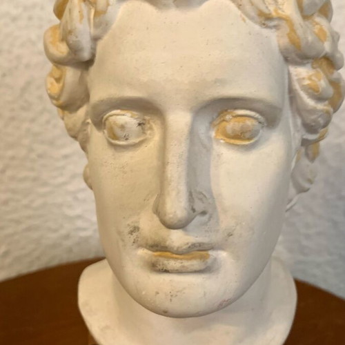 Alexander the Great decorative head used