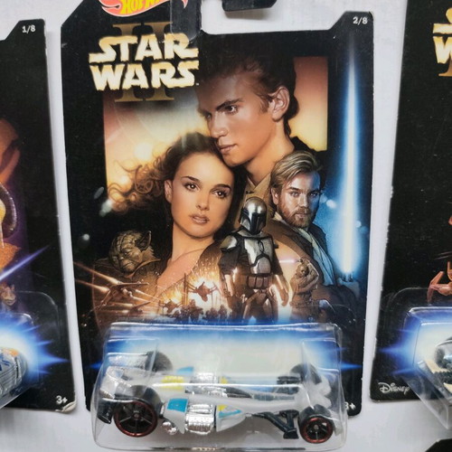 Hot Wheels Star Wars set of 8 cars new, collectible 1/64 scale