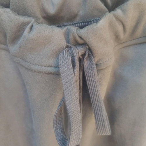 Pants new with elastic, 60% viscose, one size, olive color