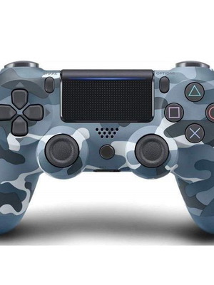 Doubleshock wireless gamepad for PS4 camouflage blue new