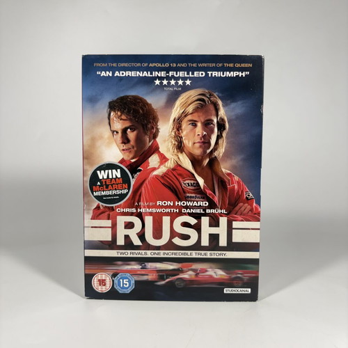 Rush DVD like new with English subtitles and slipcase