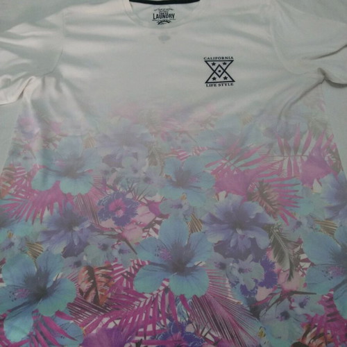 Blouse with nice print, size XXL