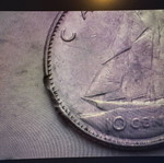 Canada 1968 error coin used