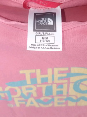 The North Face T shirt παιδικό κοριτσίστικο σαν καινούργιο, πολύχρωμο