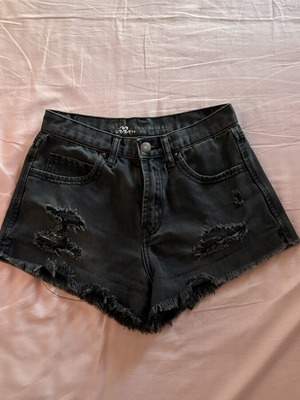Funky Buddha Mini Shorts Black Small New