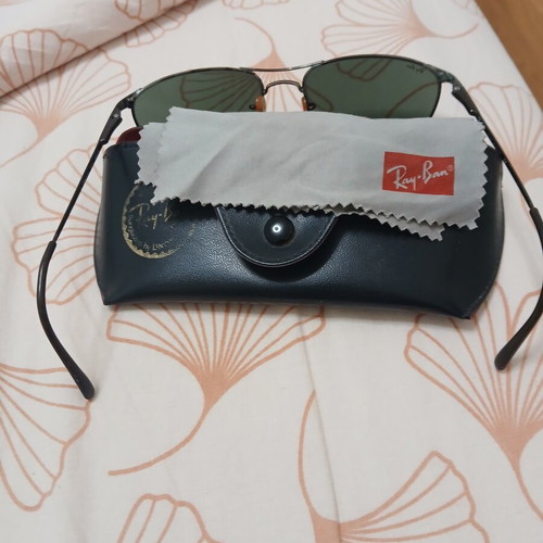 Ray Ban sunglasses used, black