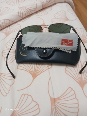Γυαλιά ηλίου Ray Ban μεταχειρισμένα, μαύρα