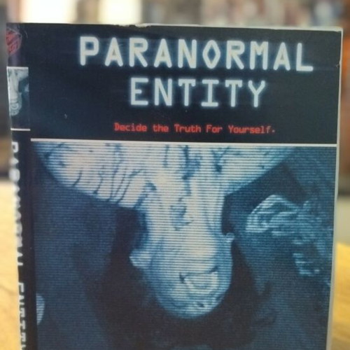 Paranormal Entity DVD used, horror thriller with subtitles