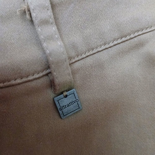 Attrattivo pants like new, dark beige, size XS