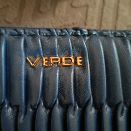 Verde women's wallet blue new with zipper