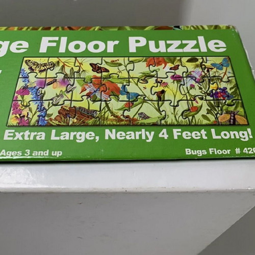 Melissa & Doug παζλ Bugs για πάτωμα, 24 μεγάλα κομμάτια