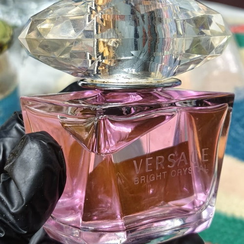 Versace Bright Crystal women's perfume 90ml used, authentic