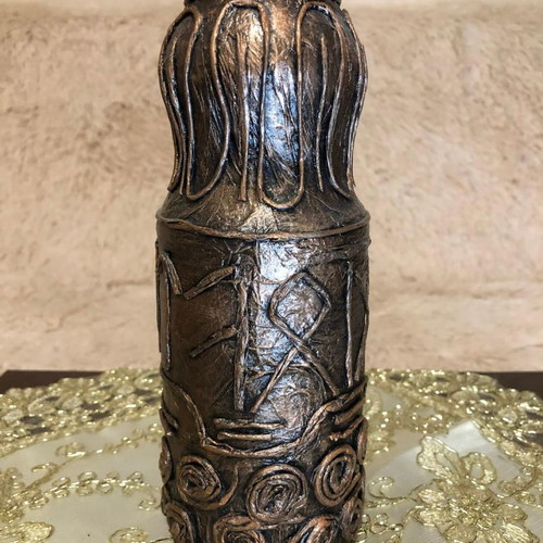 3D Decorative Vase Lenorma New Handmade 22 cm
