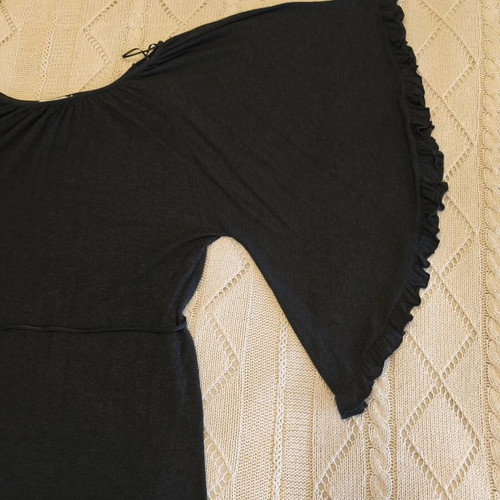 Viva plus size blouse like new, anthracite color