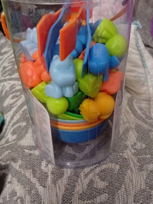 Educational toy 3+ like new for fine motor skills and color perception