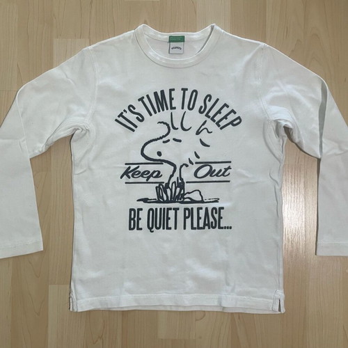 Benetton Peanuts long-sleeve kids' t-shirt used size S 6-7 years