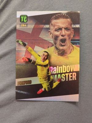 Jordan Pickford 2023 Panini Top Class Rainbow Master Card #204 like new