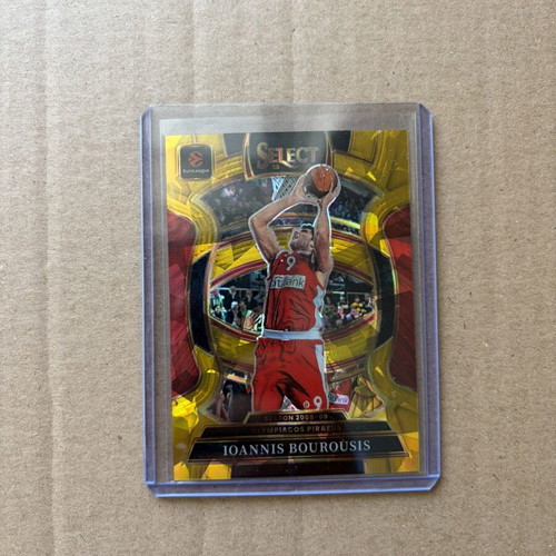 Panini Select EuroLeague Concourse Ioannis Bourousis /10 Olympiacos card like new