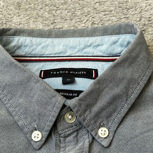 Tommy Hilfiger men's gray shirt XL used