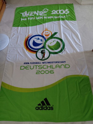 FIFA World Cup Germany 2006 Collectible Flag like new
