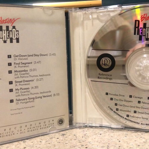 Blazing Redheads CD used, Latin