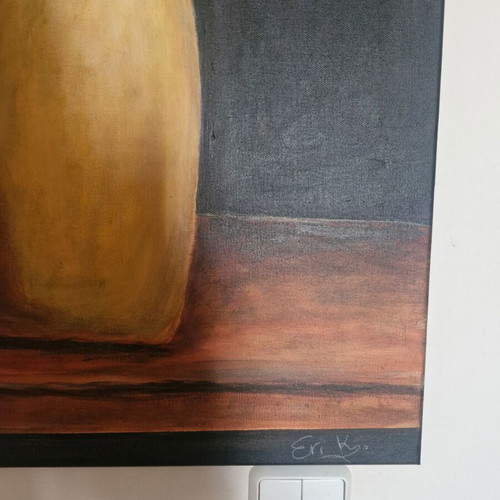 Painting on stretched canvas 60×80 new acrylic