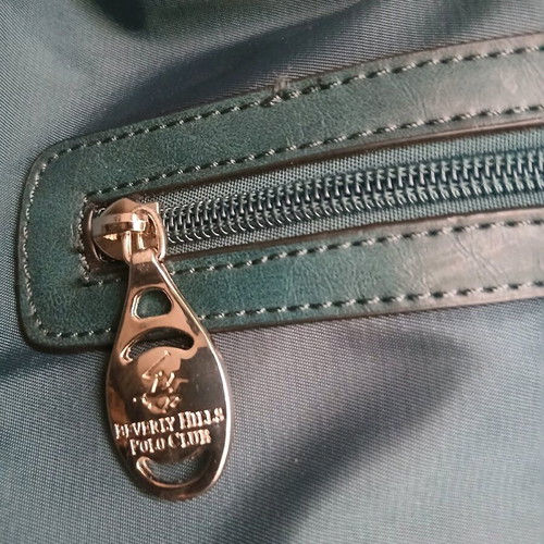 Beverly Hills Polo Club women's shoulder bag like new, petrol color