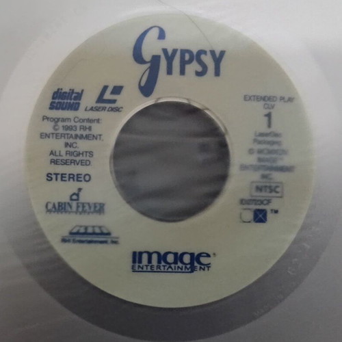 Gypsy LaserDisc sealed, musical movie