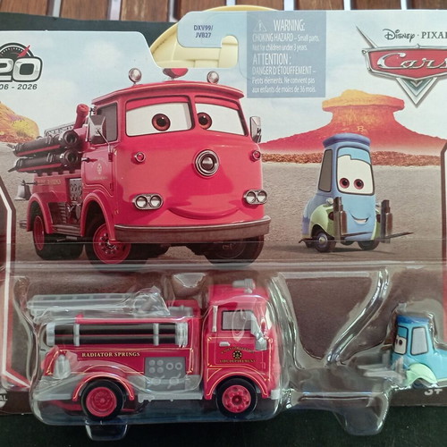 Σετ Cars 2 τεμ. Κόκκινο και Γκίντο