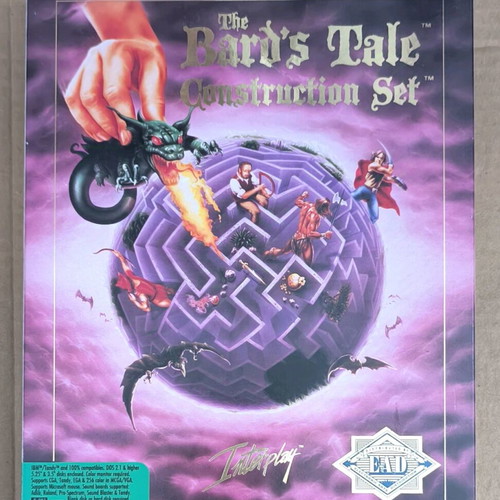 The Bard's Tale Construction Set like new for PC