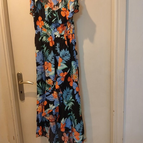 Floral dress like new, multicolor, size L