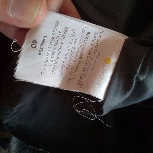 Cache cache wool gray mini dress No L like new